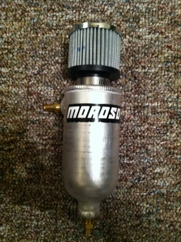 Engine Moroso Catch Can With Breather